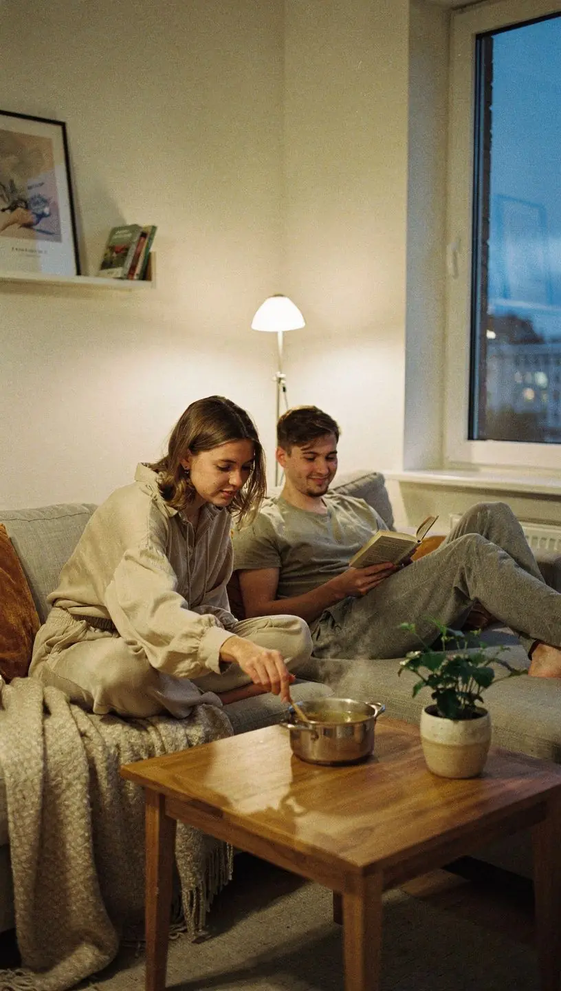 Žmogus, mėgaujantis arbata prie lango, iliustruojantis atsipalaidavimo ir rutinos momentus su arbata.